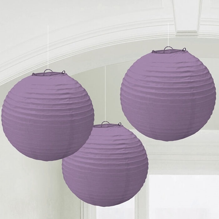 Lila Renkli Fener Süs