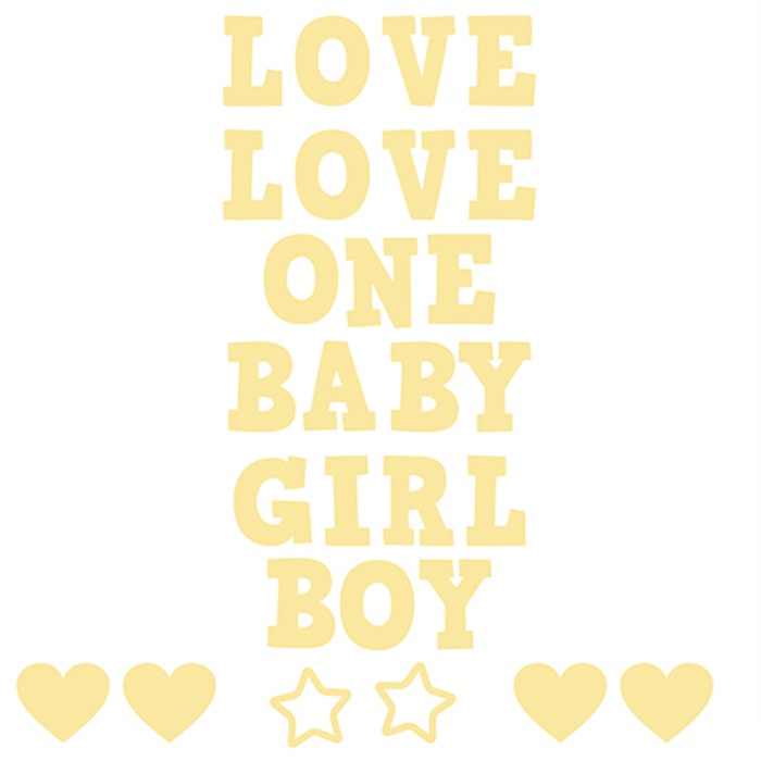 Sarı Renkli Şeffaf Balon Kutusu