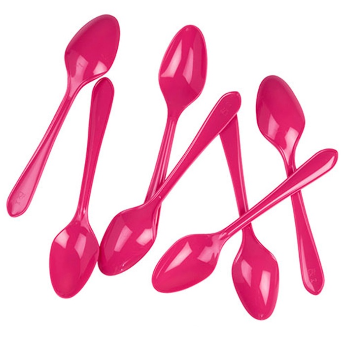 Şeker Pembesi Kaşık