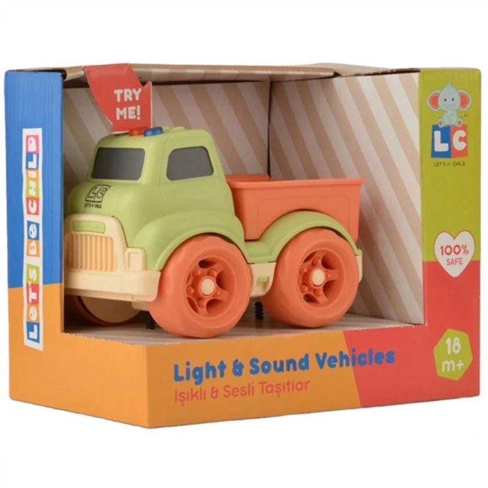 Sesli Ve Işıklı Minik Pikap Oyuncak