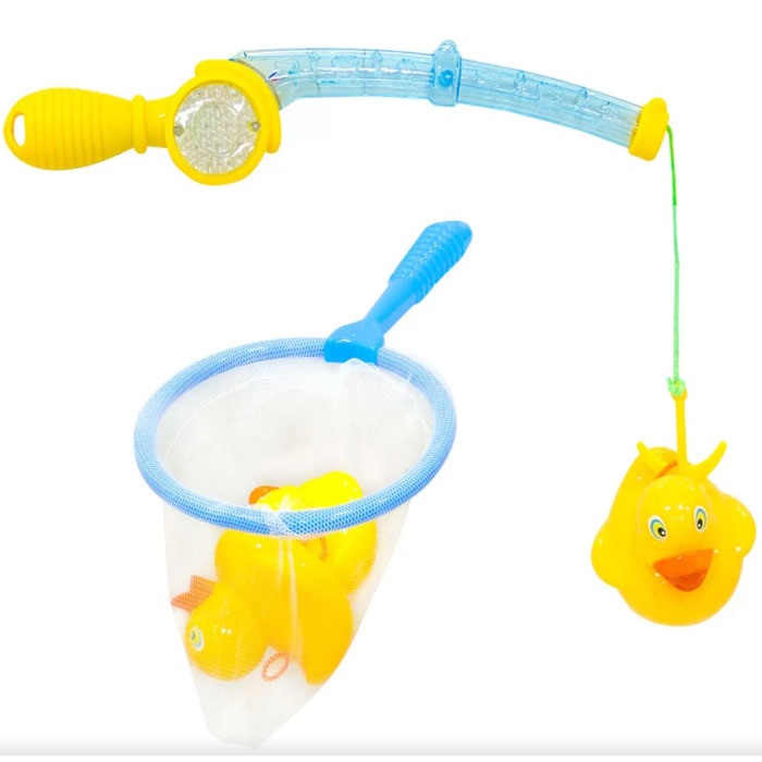 Sesli Ve Işıklı Ördek Olta Seti