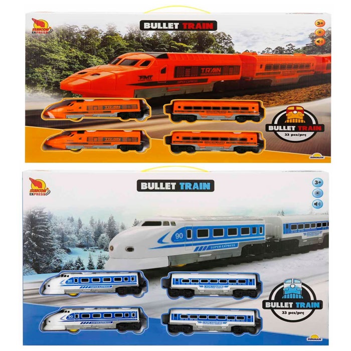 Sesli Ve Işıklı Tren Seti 33 Parça