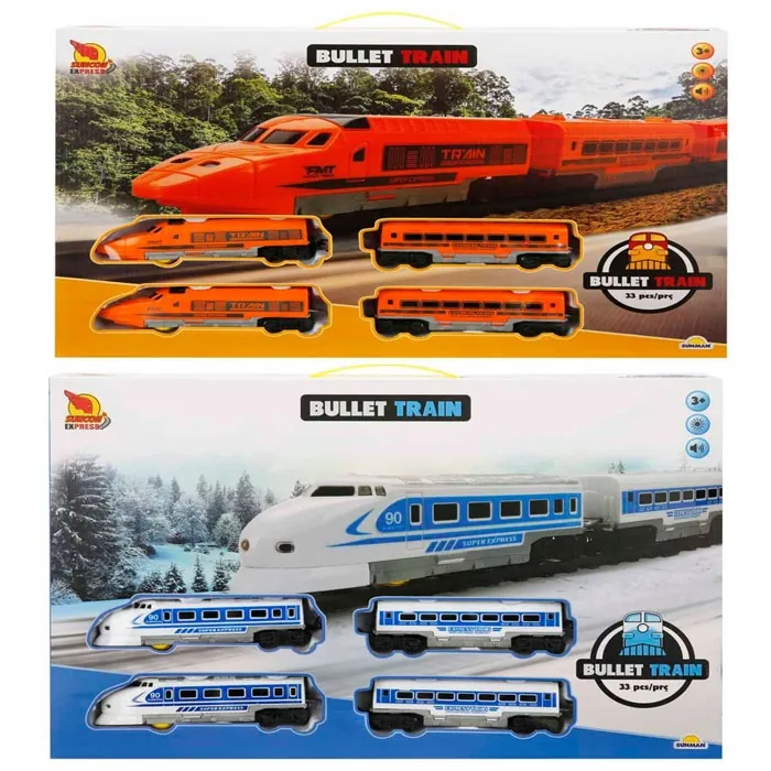 Sesli Ve Işıklı Tren Seti 33 Parça