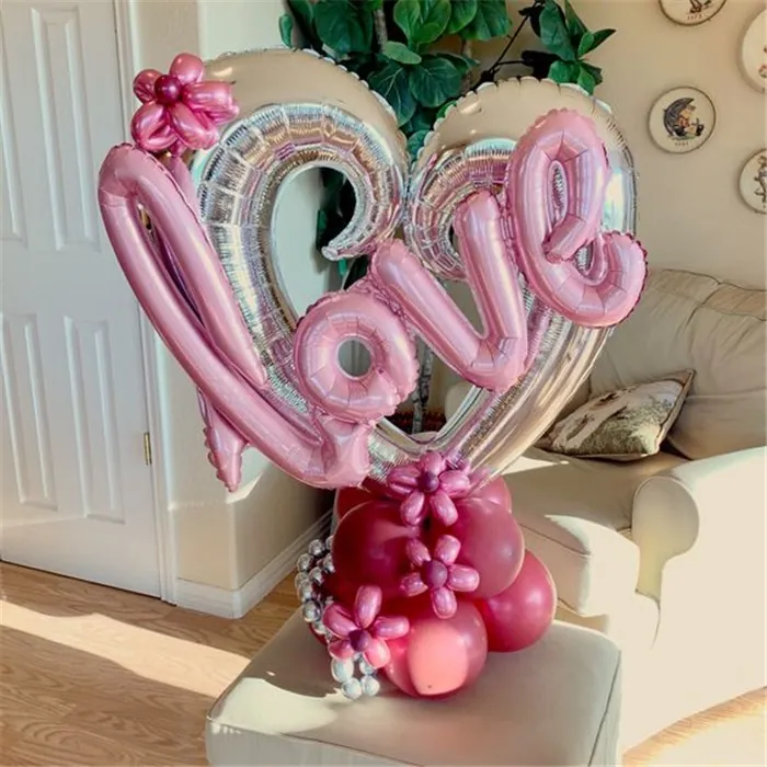 Sevgililer Günü Sürpriz Balon Aranjman