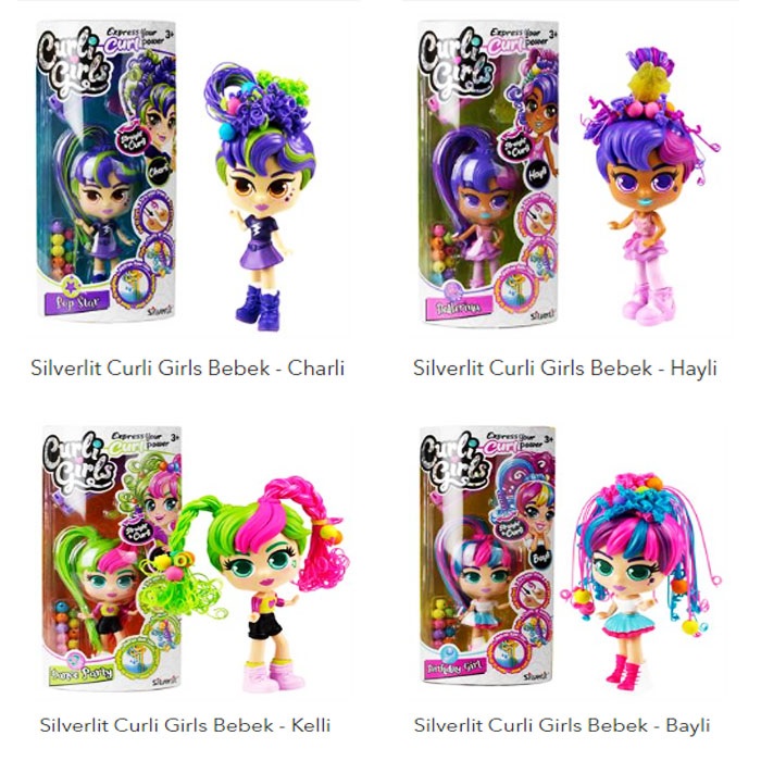 Silverlit Curli Girls Bebek Asorti