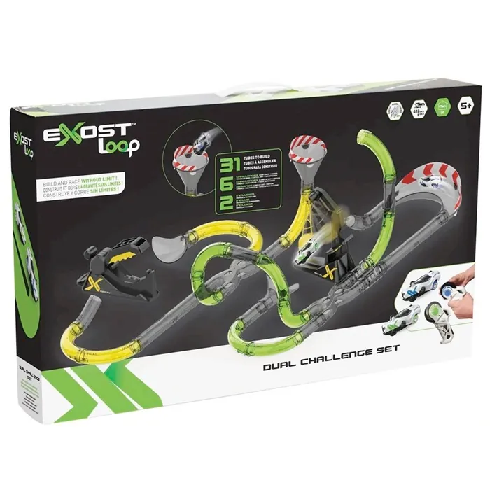 Silverlit Exost Tüp İki Araçlı Yarış Seti