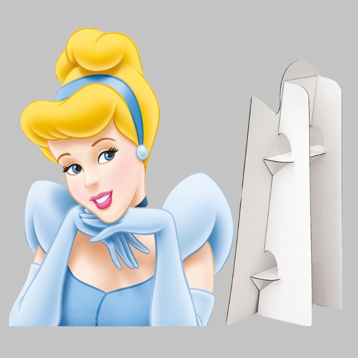 Prenses Sindirella Ayaklı Pano