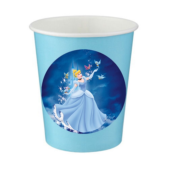 Sindirella Temalı Karton Bardak