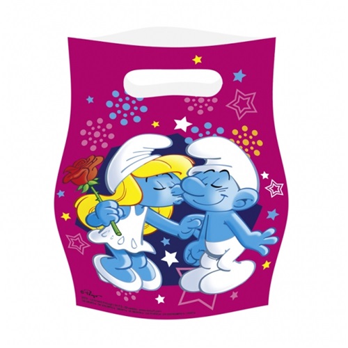 Şirine Temalı Plastik Parti Çanta