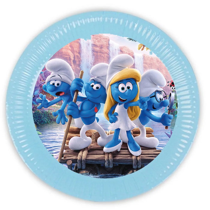 Şirine Temalı Karton Tabak