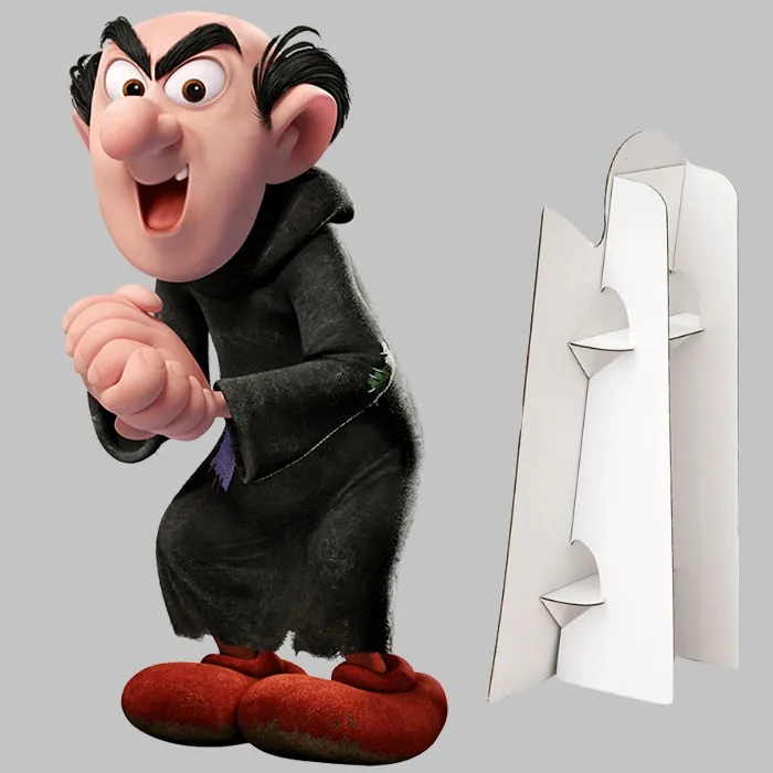Şirinler Gargamel Ayaklı Pano