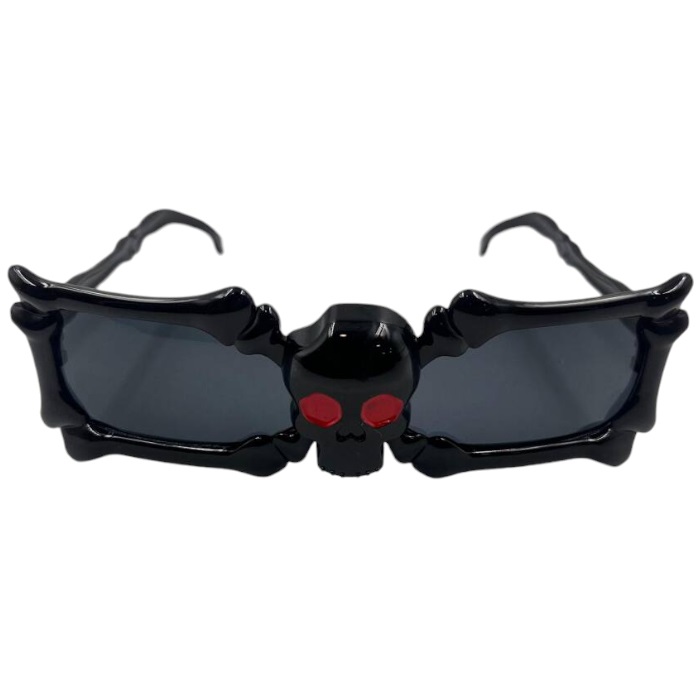 Siyah Gözlük İskelet Kemik Temalı