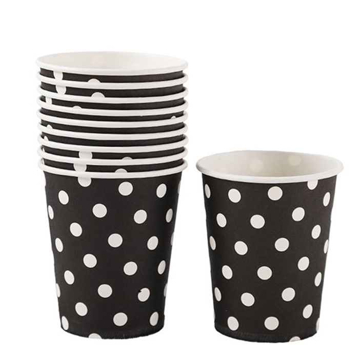 Siyah Puanlı Bardak