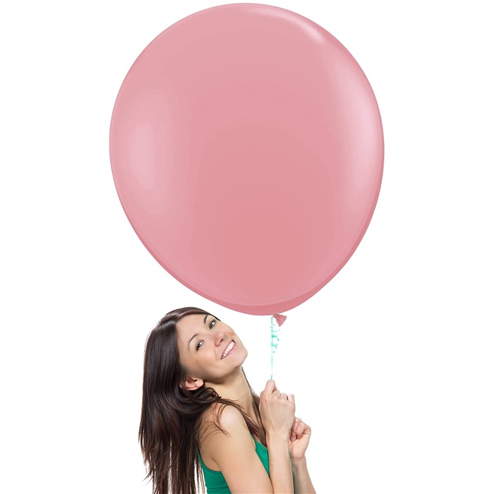 Pastel Pembe Jumbo Balon