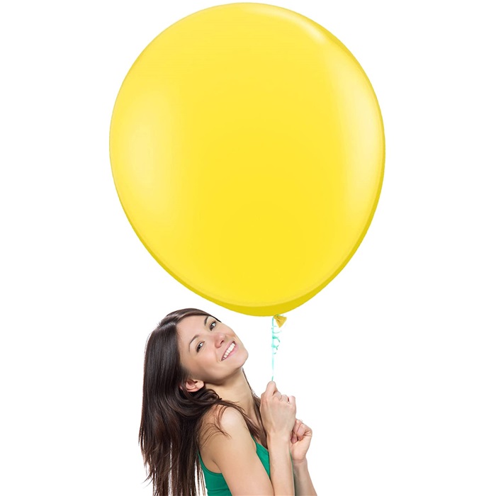 Soft Sarı Jumbo Balon