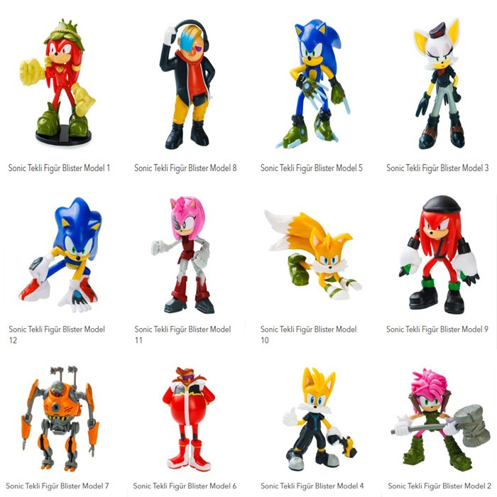 Sonic Tekli Figür Oyuncak