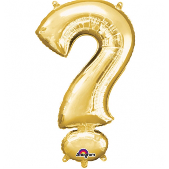Soru İşareti Folyo Balon