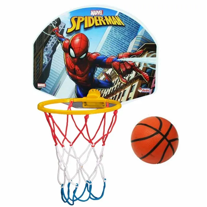 Spiderman Duvar Basket Seti