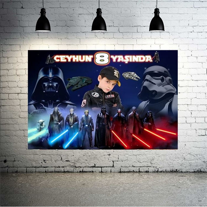 Star Wars Kişiye Özel Afiş