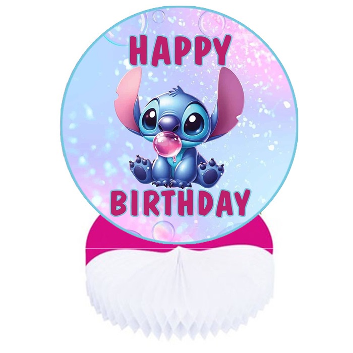Stitch Temalı Masa Süsü
