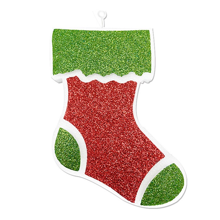 Çorap Şekilli Strafor Asma Süs