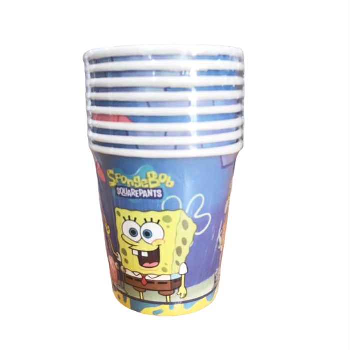 Sünger Bob Karton Bardak