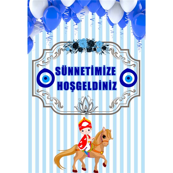 Sünnetimize Hoşgeldiniz Karşılama Panosu