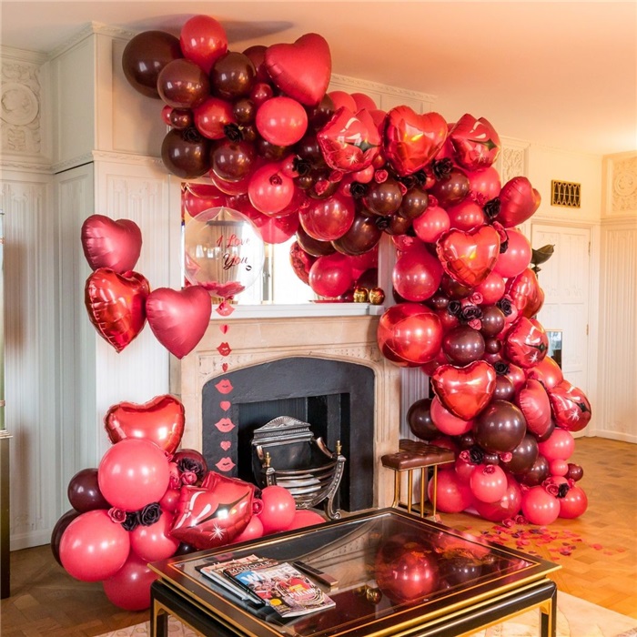 Zincir Balon Sürpriz Oda Süsleme