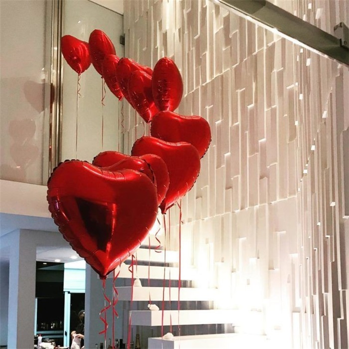 Kalp Balonlar İle Süsleme