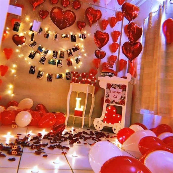 Sevgililer Günü İçin Harika Sürpriz Süsleme