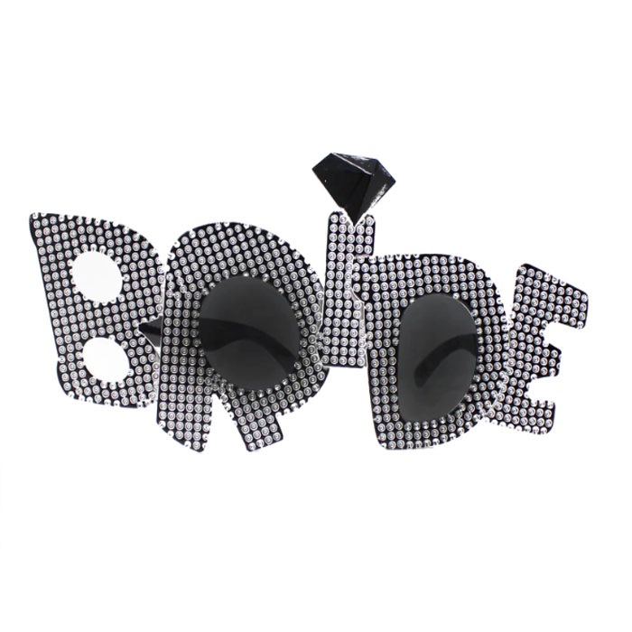 Taşlı Bride Parti Gözlük