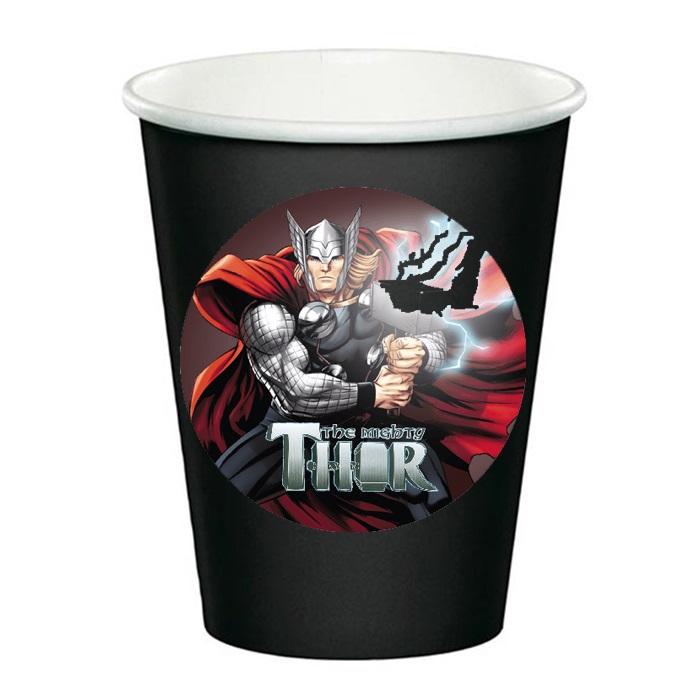 Thor Temalı Karton Bardak