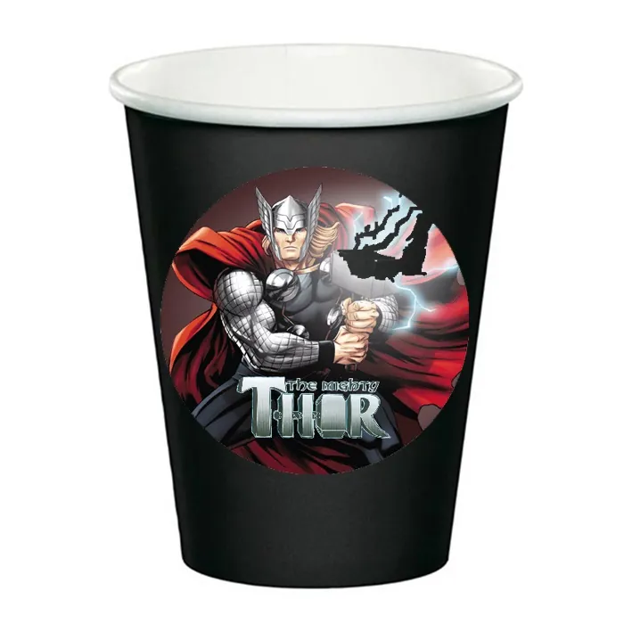 Thor Temalı Karton Bardak