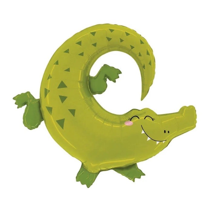 Sevimli Timsah Folyo Balon