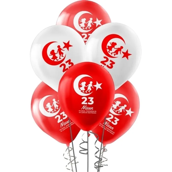 Toptan 23 Nisan Baskılı Balon
