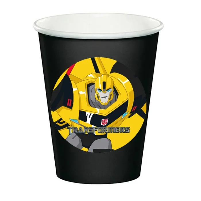 Transformers Temalı Karton Bardak