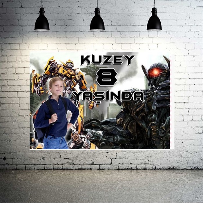 Transformers Kişiye Özel Afiş