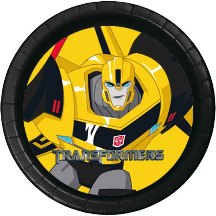 Transformers Temalı Karton Tabak