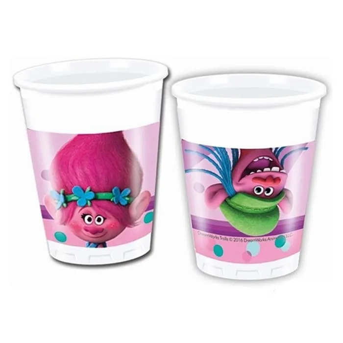 Troller Temalı Plastik Bardak