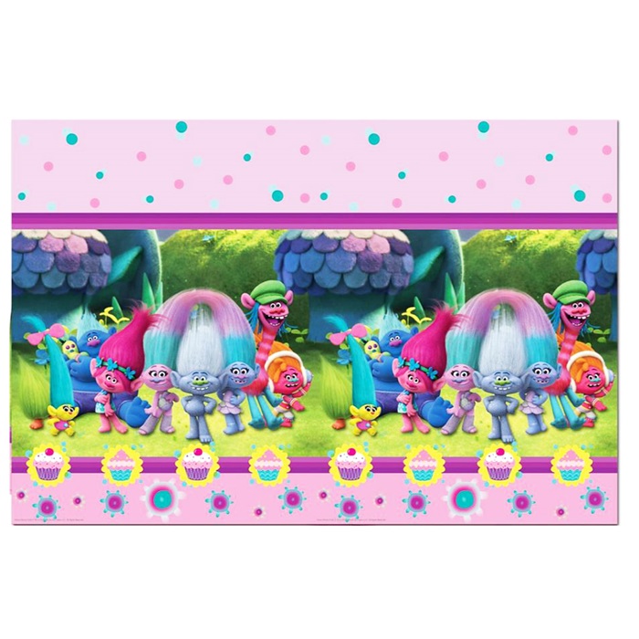 Troller Temalı Plastik Masa Örtüsü