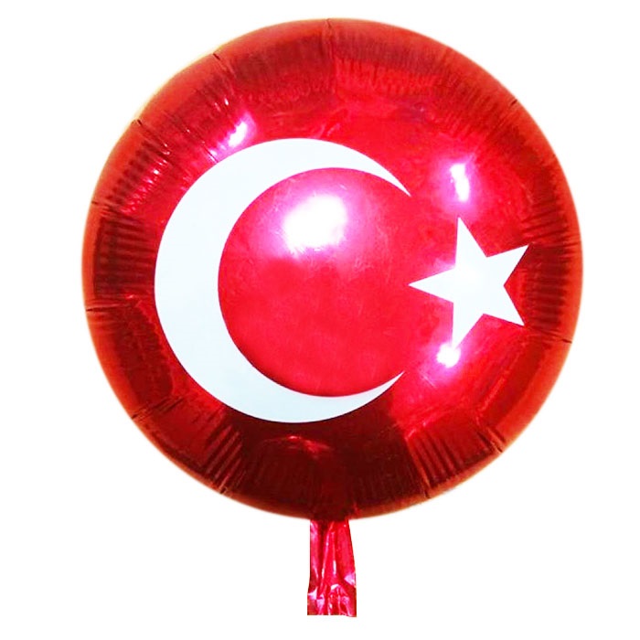 Türk Bayrağı Folyo Balon