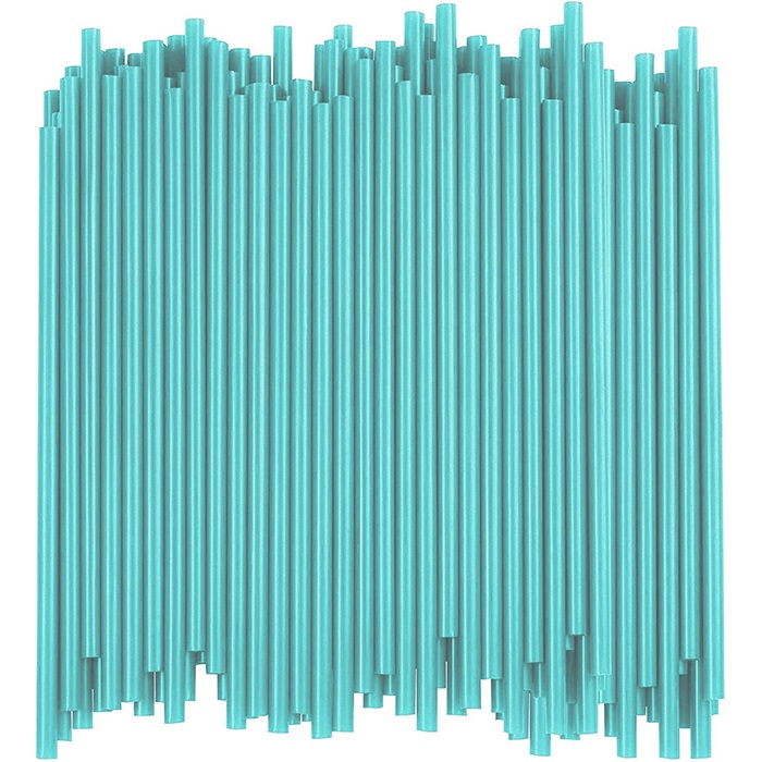 Turkuaz Kağıt Pipet