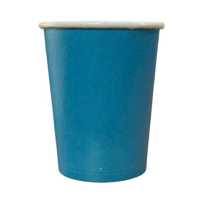 Turkuaz Renkli Karton Bardak