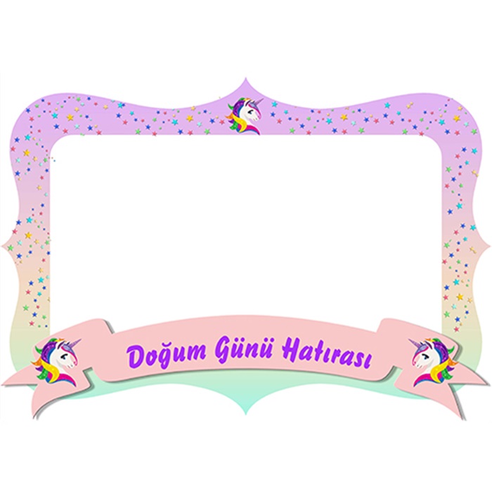 Unicorn Fotoğraf Çerçevesi