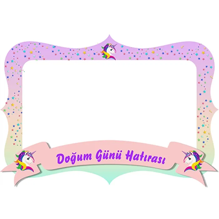 Unicorn Fotoğraf Çerçevesi
