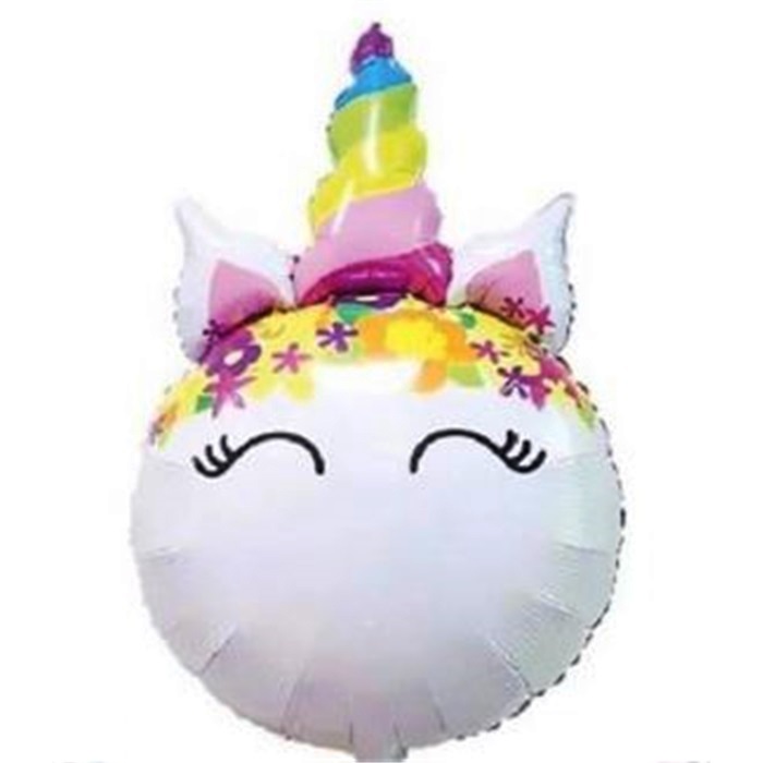 Unicorn Kirpikli Folyo Balon