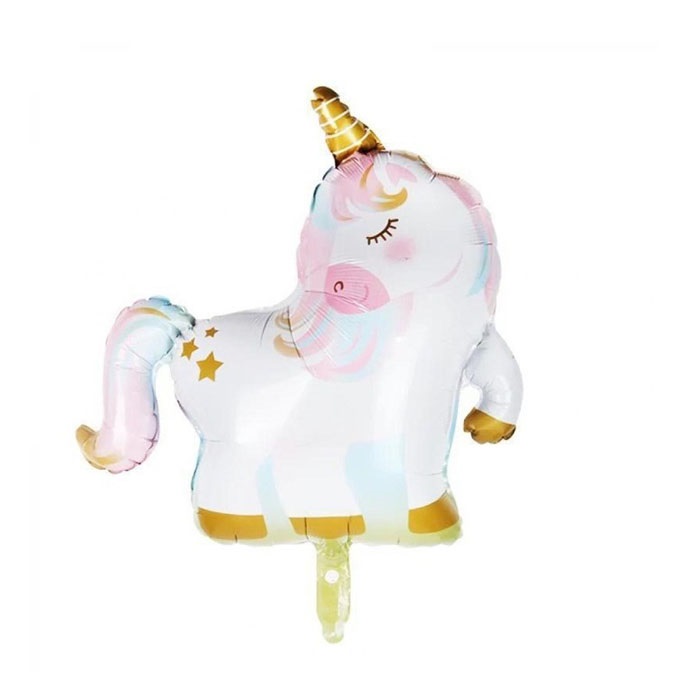 Unicorn Varaklı Folyo Balon