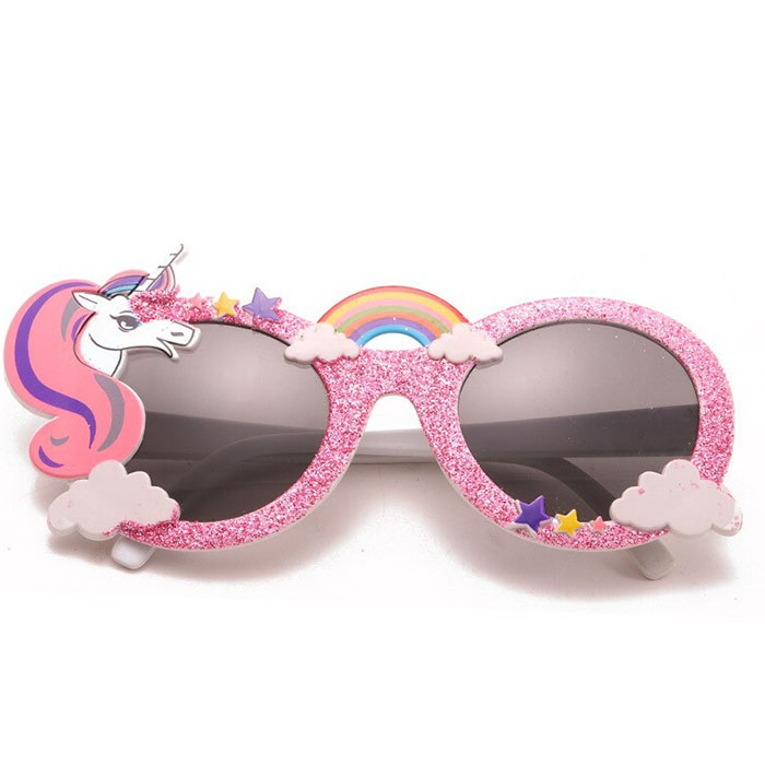 Pembe Unicorn Parti Gözlüğü