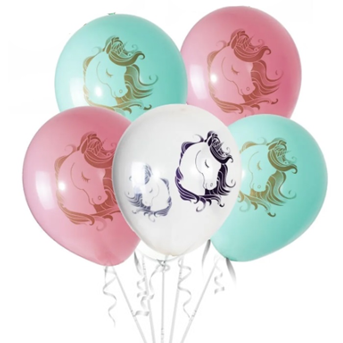 Unicorn Temalı Latex Balon
