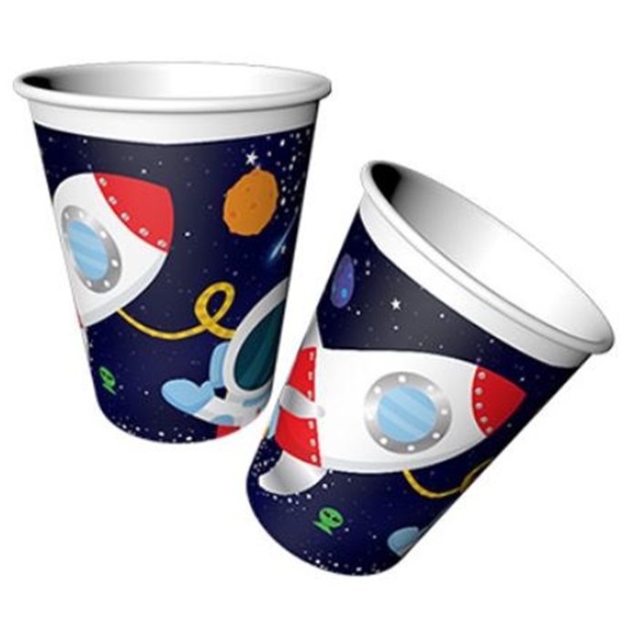 Uzay Temalı Bardak